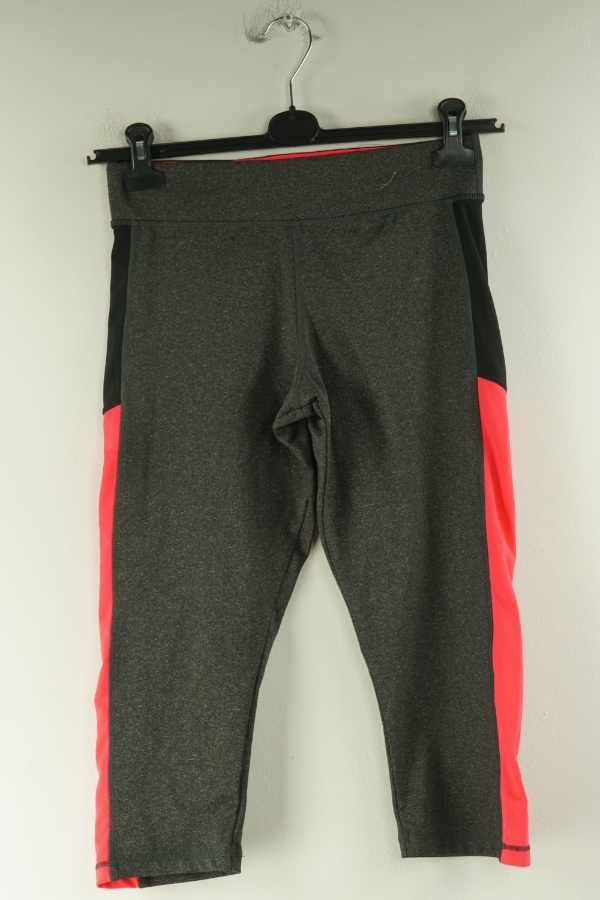 Legginsy szare melanż 3/4 - WORK OUT zdjęcie 1