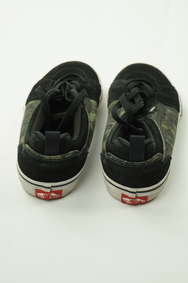 Buty czarno-zielone moro, VANS - VANS zdjęcie 3