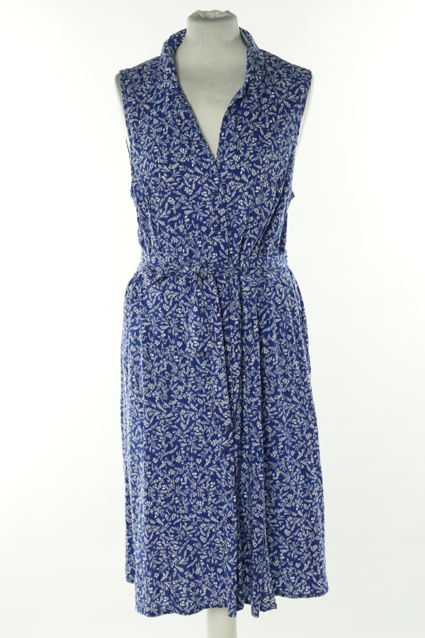 Sukienka niebieska w białe kwiatki - HOLLY&WHYTE zdjęcie 1