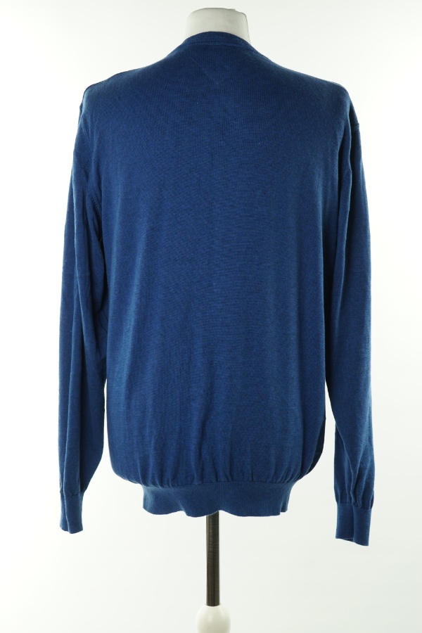 Sweter cienki granatowy - CASA MODA zdjęcie 2