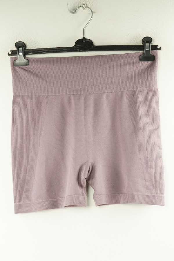 Krótkie legginsy wrzosowe - WORK OUT zdjęcie 1