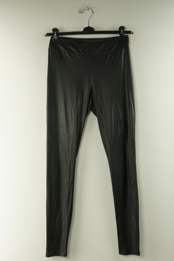 Legginsy czarne połyskujące - NEW LOOK zdjęcie 1