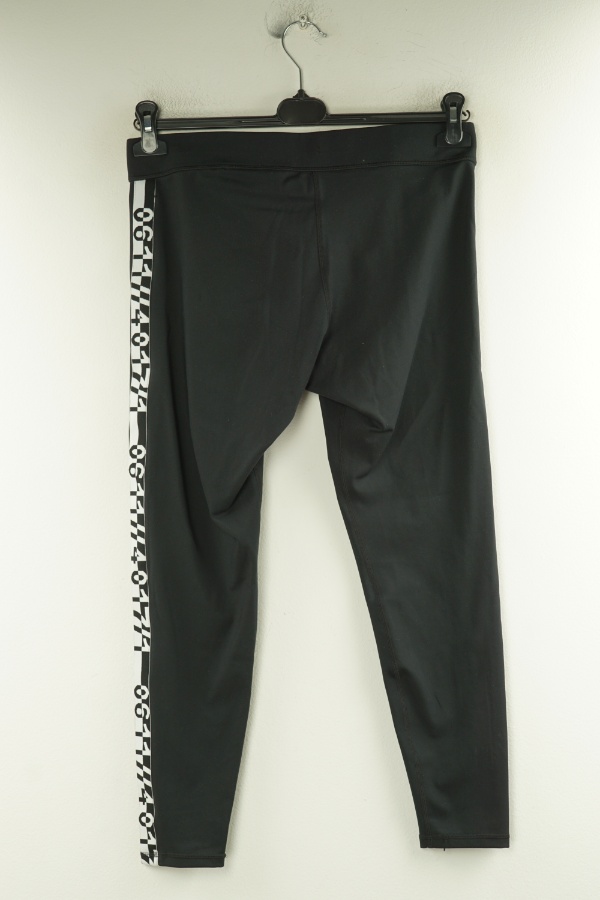 Legginsy czarne z lampasami - H&M zdjęcie 2