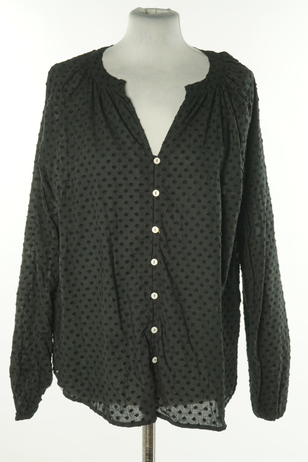 Koszula czarna w kropki 3D - DUNNES zdjęcie 1