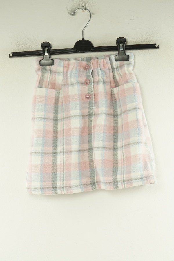 Spódnica kolorowa kraciasta - NUTMEG zdjęcie 1