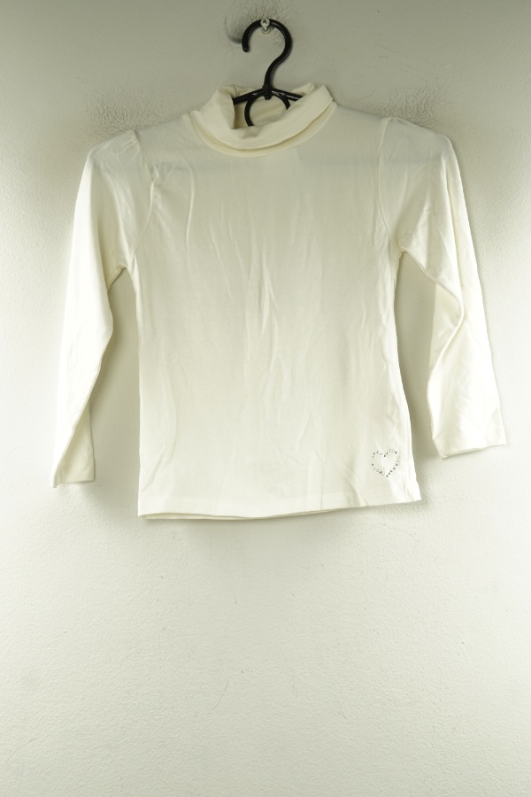 Bluzka kremowa golf - YOUNG DIMENSION zdjęcie 1