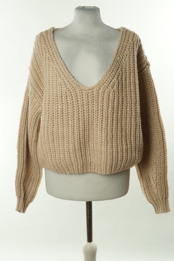 Sweter beżowy, H&M - H&M zdjęcie 1