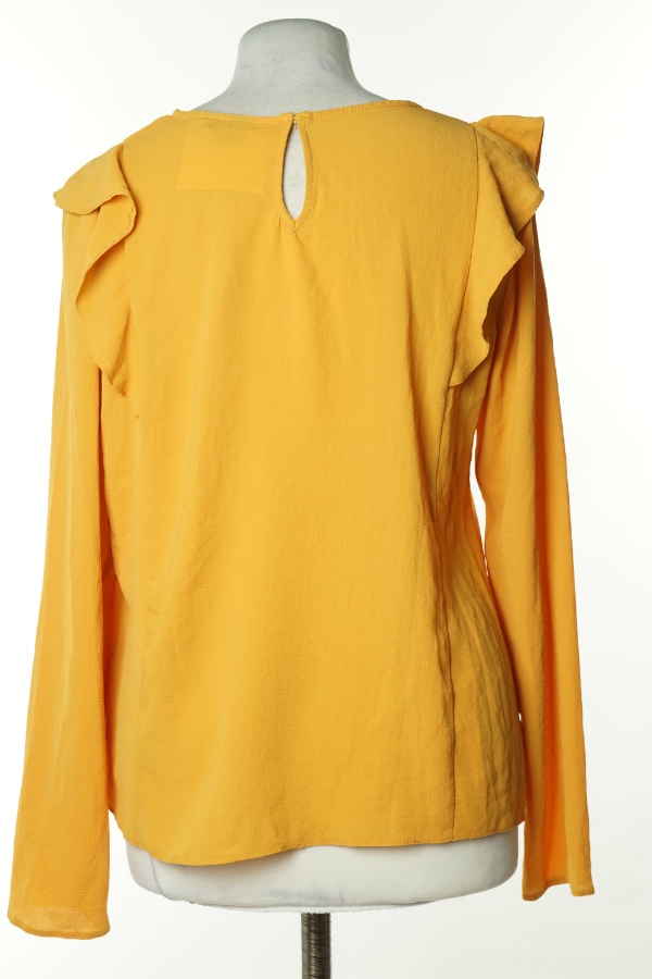 Bluzka żółta z falbankami - NEW LOOK zdjęcie 2