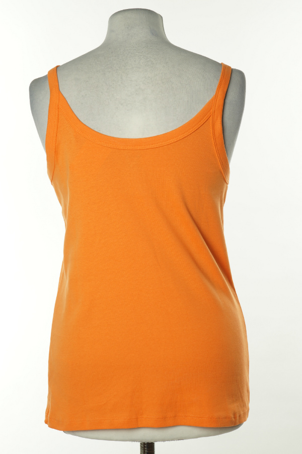 Koszulka pomarańczowa prążkowana - M&S zdjęcie 2