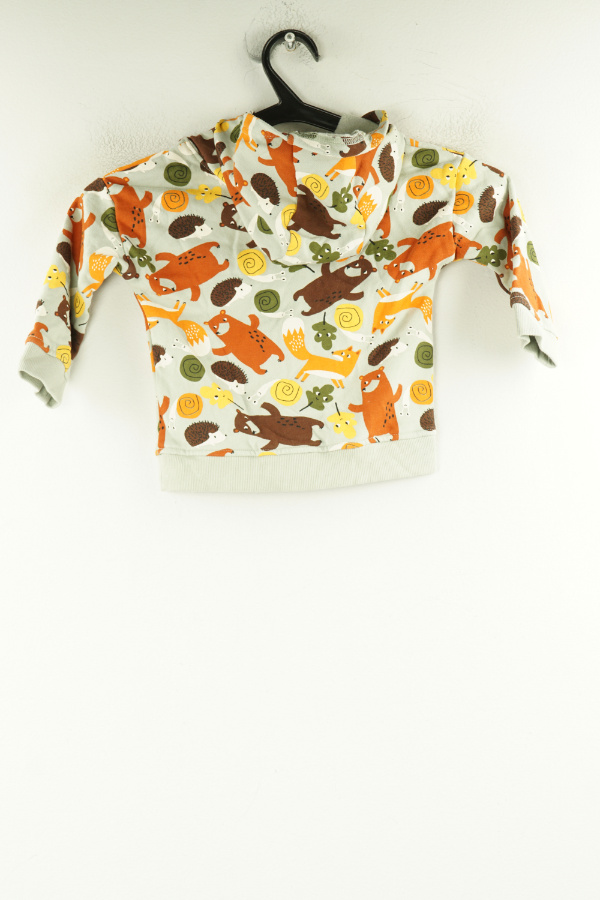 Bluza zielona w zwierzęta i liście - DUNNES STORES zdjęcie 2