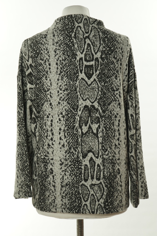 Sweter szaro czarny wężowy - DUNNES STORES zdjęcie 2