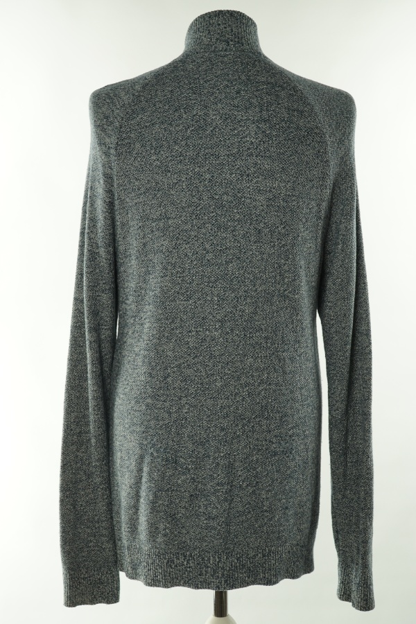 Sweter granatowy melanż HOLLISTER - HOLLISTER zdjęcie 2