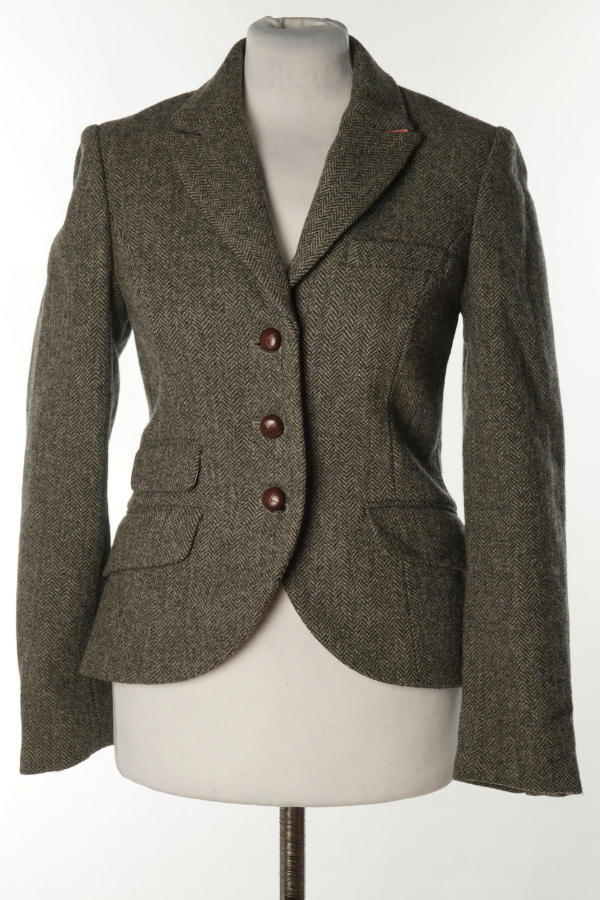 Marynarka szara w jodełkę, 100% wełna - JACK WILLS zdjęcie 1