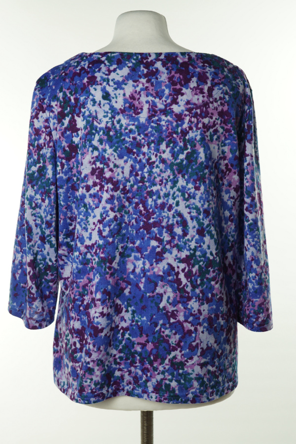 Sweter w odcieniach fioletu - HONOR MILLBURN zdjęcie 2