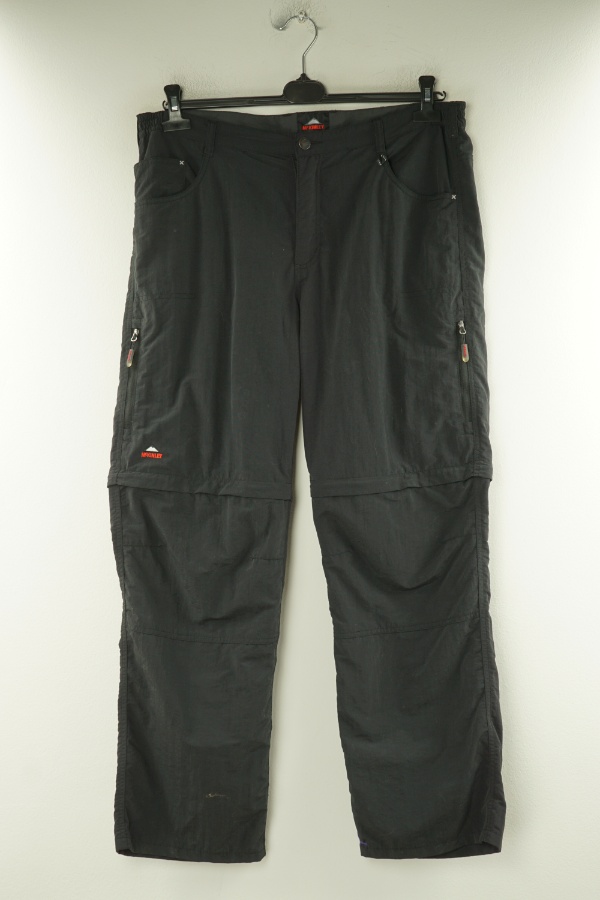 Spodnie czarne sportowe z dużymi kieszeniami - MCKINLEY zdjęcie 1