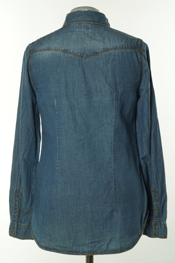 Koszula niebieska jeansowa, H&M - H&M zdjęcie 2