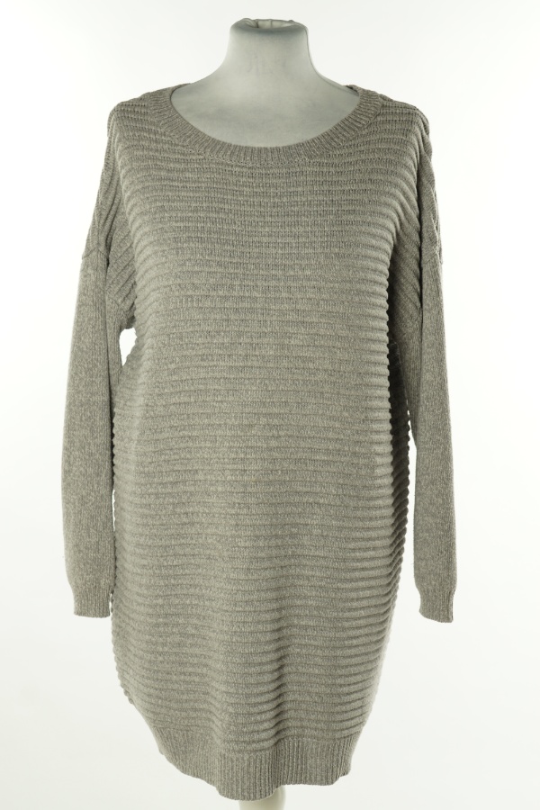 Sweter szary w paski - GEORGE zdjęcie 1