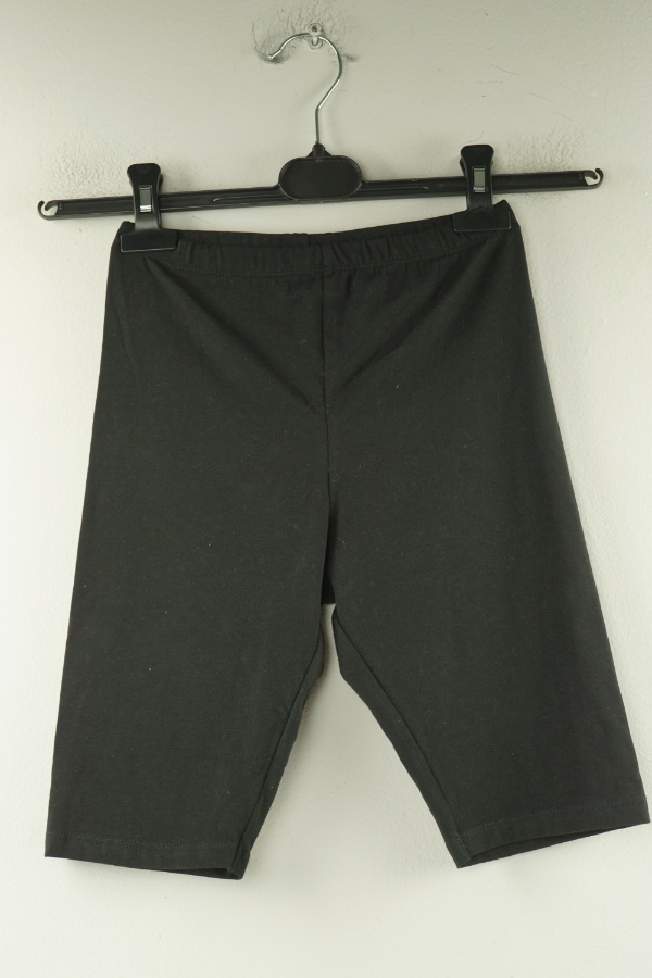 Krótkie spodenki czarne bawełniane H&M - H&M zdjęcie 1