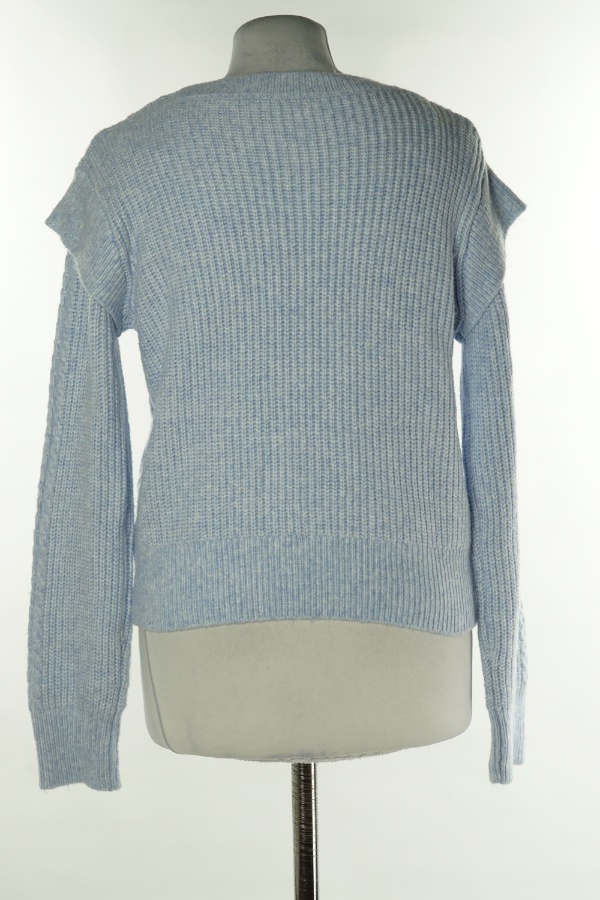 Sweter niebieski - BRAK METKI Z NAZWĄ PRODUCENTA zdjęcie 2