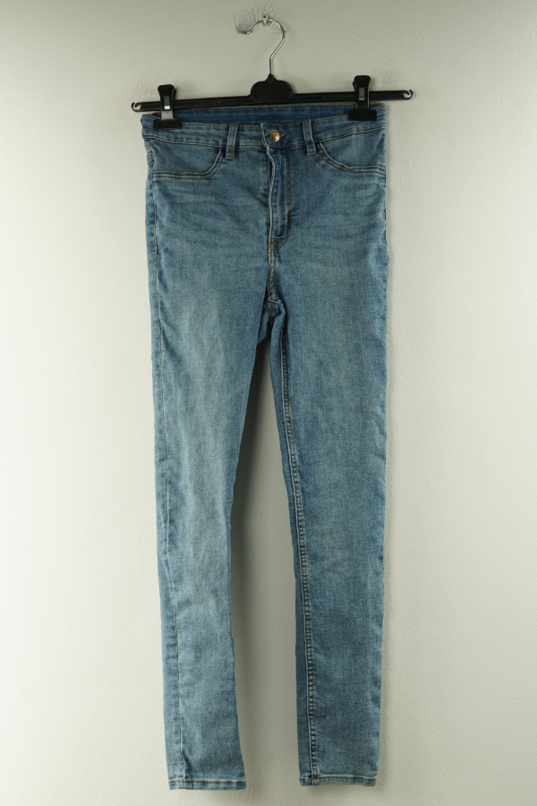 Spodnie niebieskie jeansowe, H&M - H&M zdjęcie 1