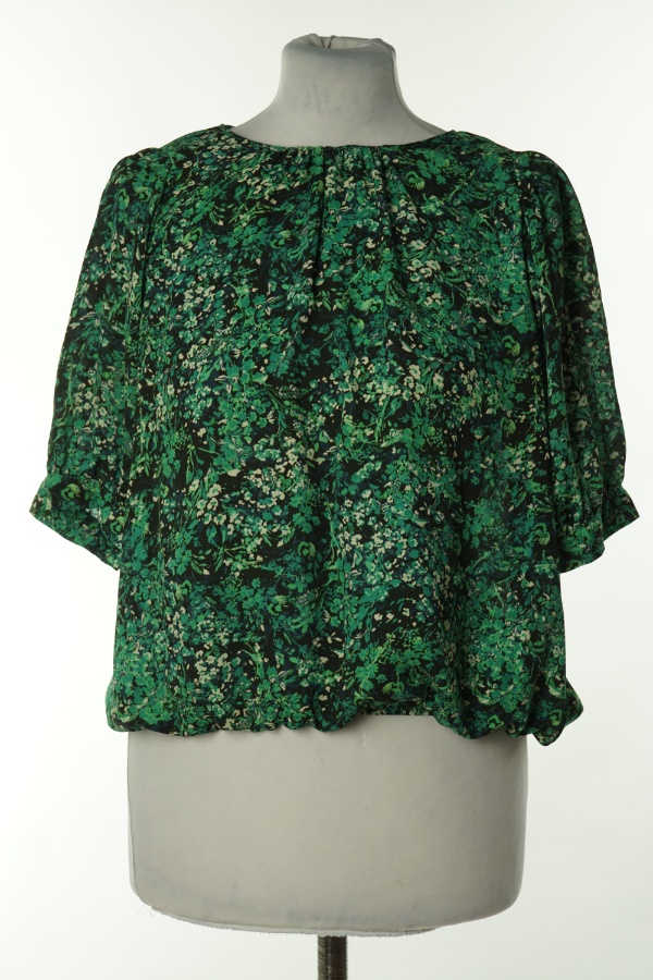 Bluzka w zielone kwiaty - DUNNES STORES zdjęcie 1