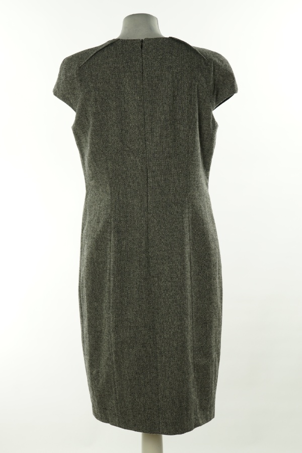 Sukienka szara(50%WEŁNY) - ZARA zdjęcie 2