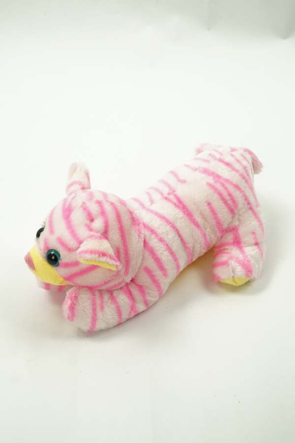 Maskotka biało-różowa - BRAK METKI Z NAZWĄ PRODUCENTA zdjęcie 1