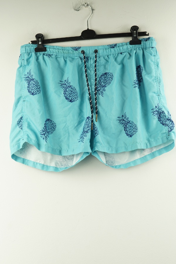Kąpielówki niebieskie w ananasy - SWIM WEAR zdjęcie 1