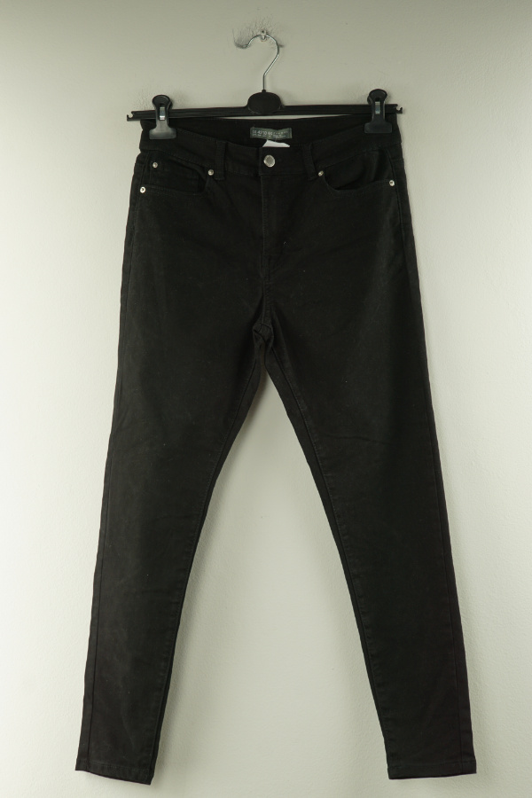 Spodnie czarne jeansowe - DENIM CO zdjęcie 1