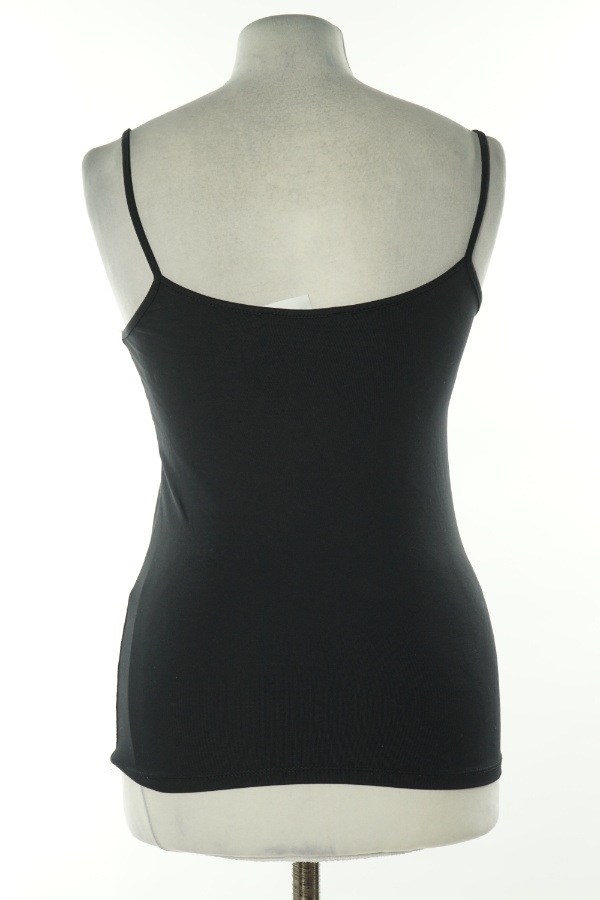 Koszulka czarna na ramiączkach, ZARA - ZARA zdjęcie 2