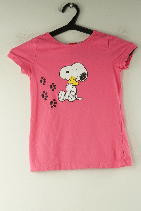 Koszulka różowa SNOOPY - BRAK METKI Z NAZWĄ PRODUCENTA zdjęcie 1