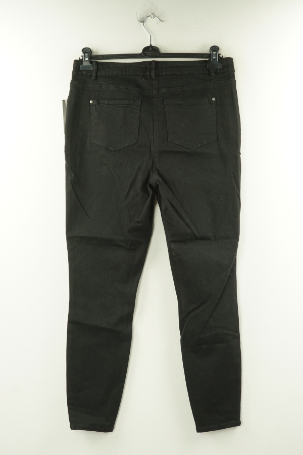 Spodnie czarne jeansowe - PAPAYA zdjęcie 2