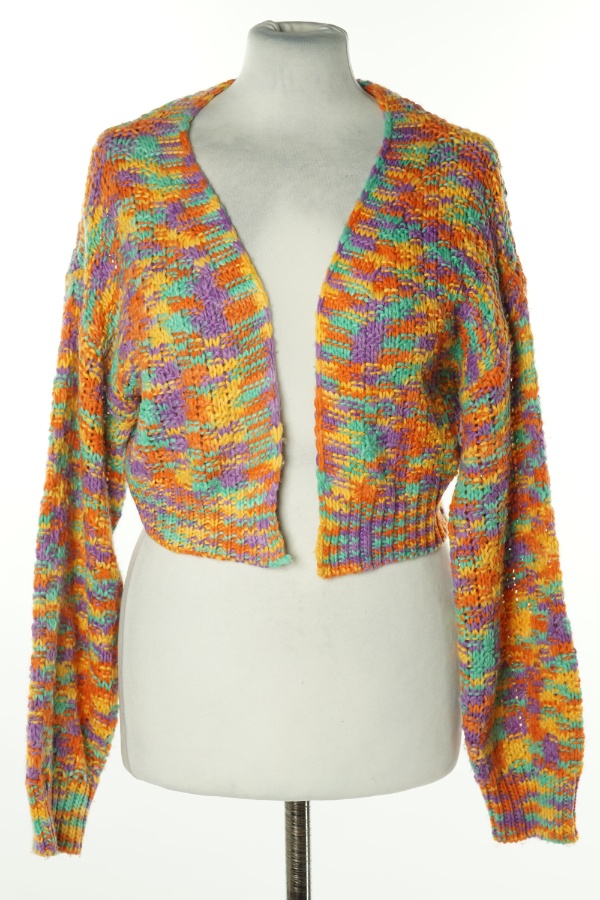 Narzutka wielokolorowa sweterkowa - SHEIN zdjęcie 1