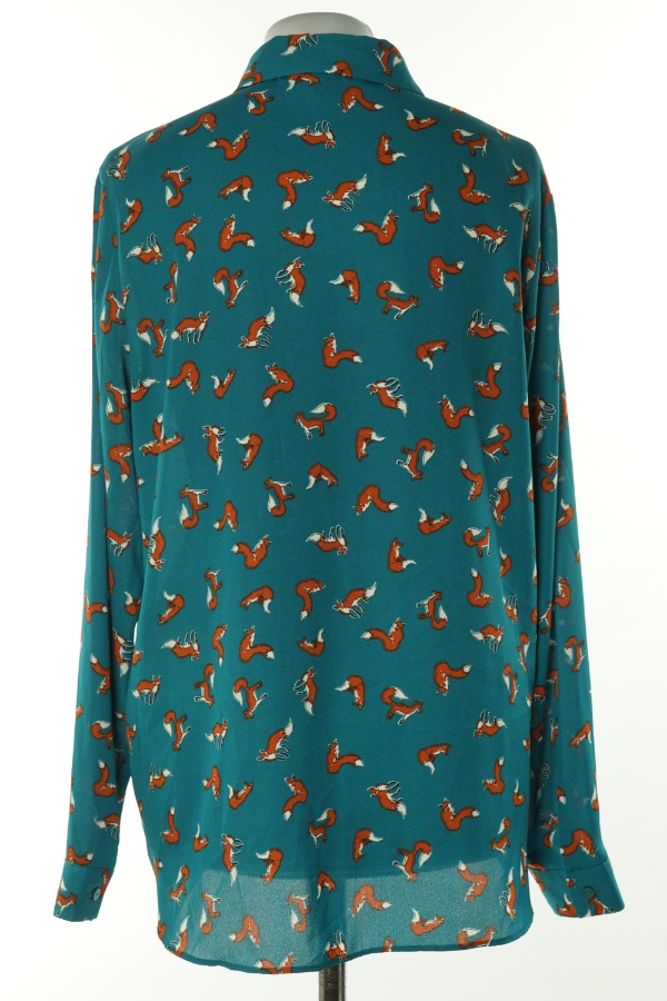 Koszula zielona w lisy - PRIMARK zdjęcie 2