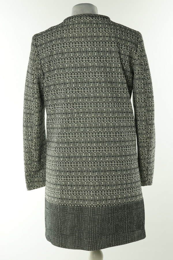 Narzutka biało-czarna wzorzysta - H&M zdjęcie 2