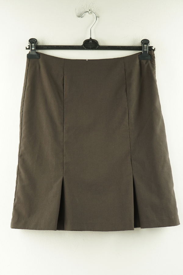 Spódnica brązowa z rozcięciami H&M - H&M zdjęcie 1