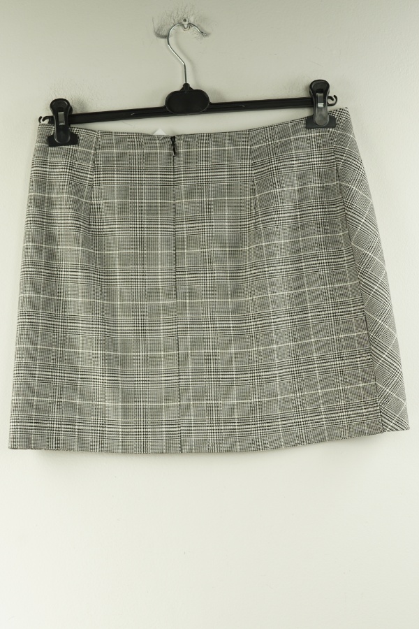 Spódnica biało-czarna w kratkę, H&M - H&M zdjęcie 2
