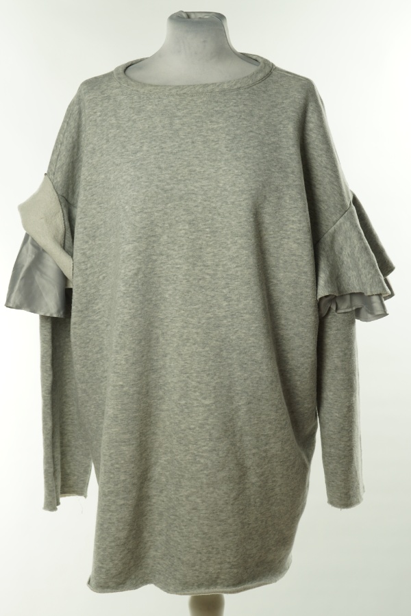 Sukienka szara gładka, H&M - H&M zdjęcie 1