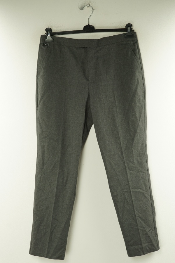 Spodnie szare z kantem - HUNTER zdjęcie 1