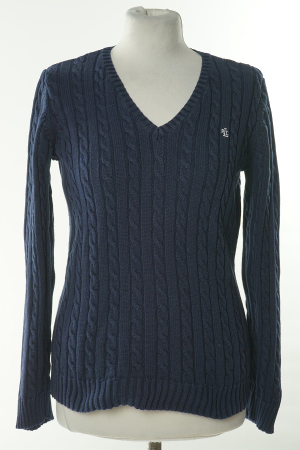 Sweter granatowy Ralph Lauren  - RALPH LAUREN zdjęcie 1