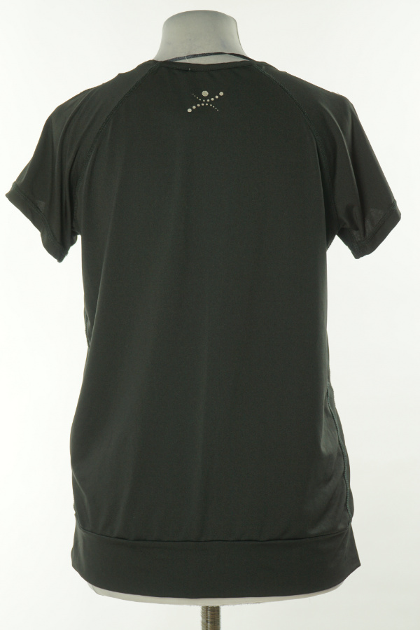 Koszulka czarna sportowa - INSMOTION zdjęcie 2