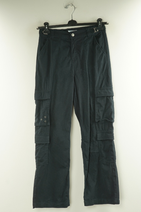 Spodnie granatowe z kieszeniami - PRIMARK zdjęcie 1