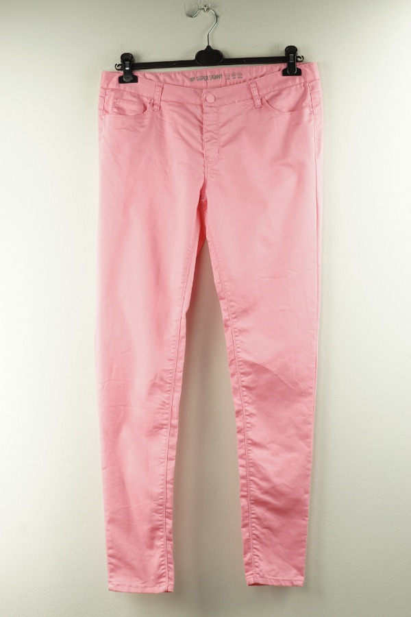 Spodnie różowe jeansowe - DENIM CO zdjęcie 1