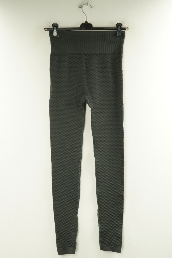 Legginsy grafitowe - BRAK METKI Z NAZWĄ PRODUCENTA zdjęcie 2