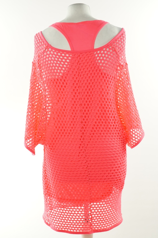 Koszulka+narzutka różowa neonowa - CALZEDONIA zdjęcie 2