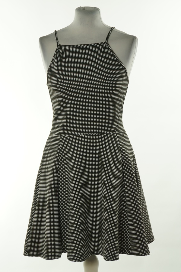 Sukienka czarna w białe kropki, H&M - H&M zdjęcie 1