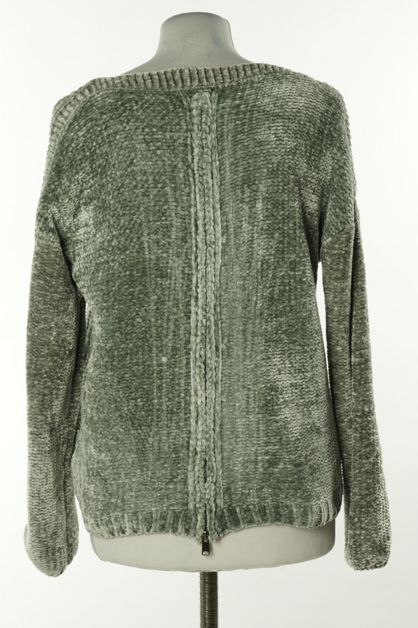 Sweter zielony melanż - C&A zdjęcie 2