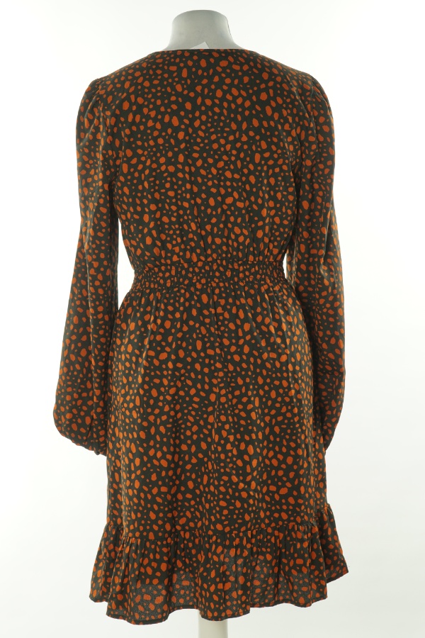 Sukienka czarna w ceglaste ciapki - NEW LOOK zdjęcie 2