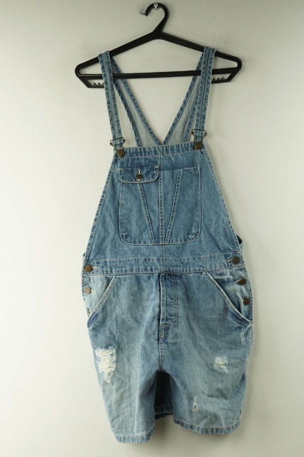 Ogrodniczki jeasnowe jasno-niebieskie - DENIM zdjęcie 1