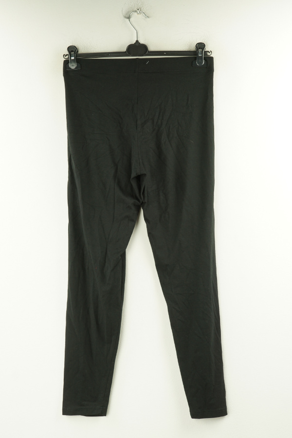 Legginsy czarne bawełniane - TU zdjęcie 2